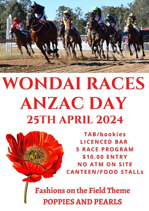 Anzac day races