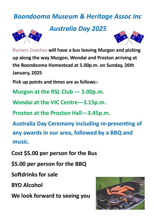 Boondooma Australia Day