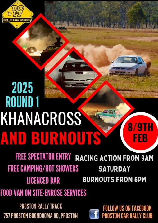 Proston Car Rally Club- Burnouts