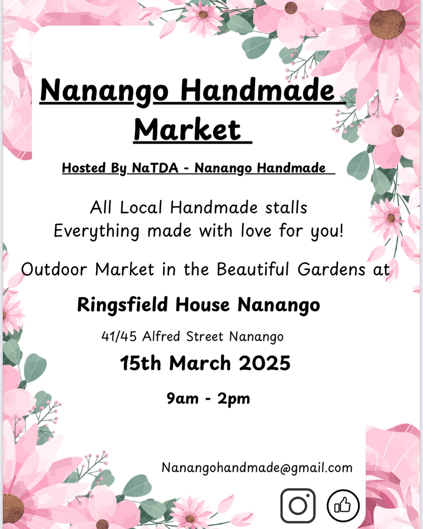 nanango handmade markets