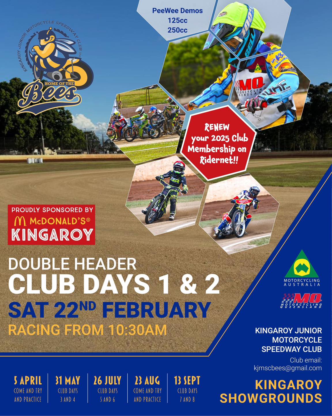 Kingaroy Junior Motorcycle Speedway